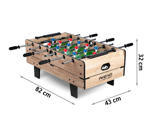 Ігровий стіл 4-в-1 80x43x30 см NS-800 дерев'яний