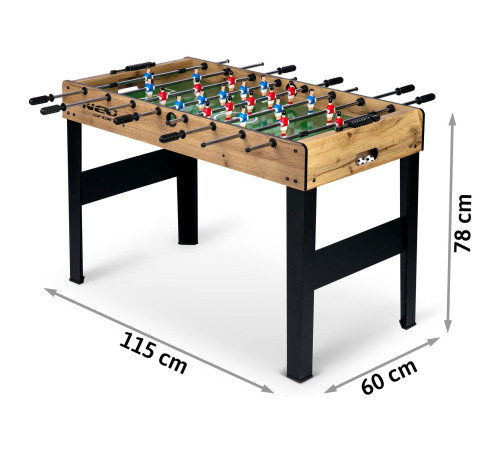 Настільний футбол Neo-Sport 118x61x79 см NS-805 дерев'яний