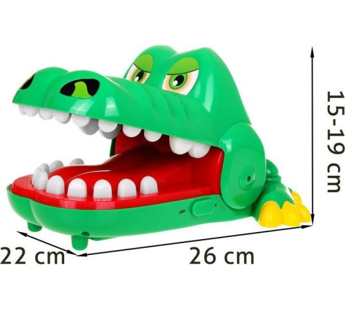 Дитяча аркадна гра «Крокодил у стоматолога» ZGR.WS5320