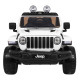 Дитяча акумуляторна машинка Jeep Wrangler Rubicon Біла