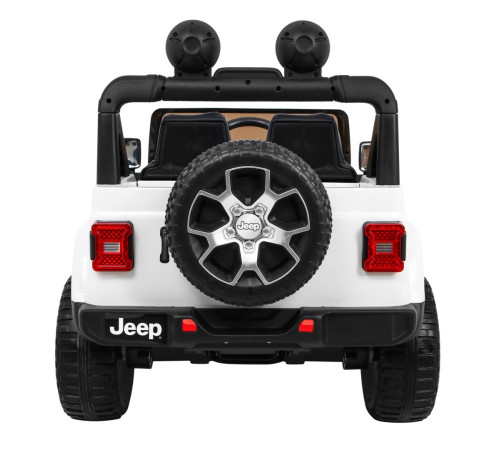 Дитяча акумуляторна машинка Jeep Wrangler Rubicon Біла