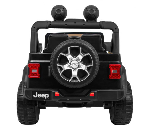 Дитяча акумуляторна машинка Jeep Wrangler Rubicon Чорна