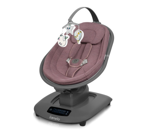 Крісло-гойдалка Lionelo BLOSSOM PINK MAUVE Крісло-гойдалка Lionelo BLOSSOM PINK MAUVE