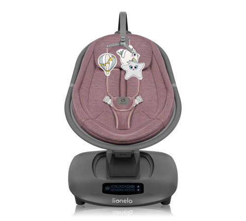 Крісло-гойдалка Lionelo BLOSSOM PINK MAUVE Крісло-гойдалка Lionelo BLOSSOM PINK MAUVE