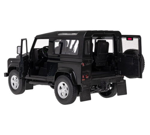 Land Rover Defender чорний RASTAR модель 1:14 + Пульт 2,4 ГГц + Ручне відкривання дверей