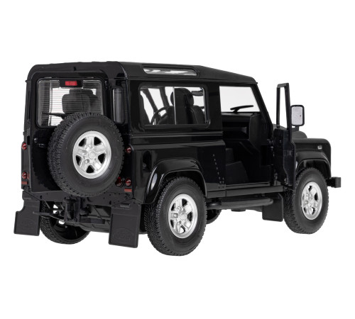 Land Rover Defender чорний RASTAR модель 1:14 + Пульт 2,4 ГГц + Ручне відкривання дверей