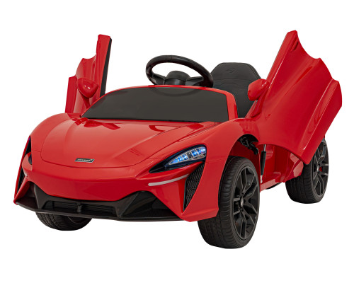 Дитячий McLaren Artura на акумуляторі Red + 4x4 Drive + Пульт + Free Start + EVA + Audio LED