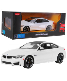 BMW M4 Coupe білий RASTAR модель 1:14 Авто на дистанційному керуванні + пульт 2,4 ГГц