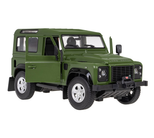 Land Rover Defender зелений RASTAR модель 1:14 Пульт автомобіля + Пульт 2,4 ГГц + Двері відкриваються вручну