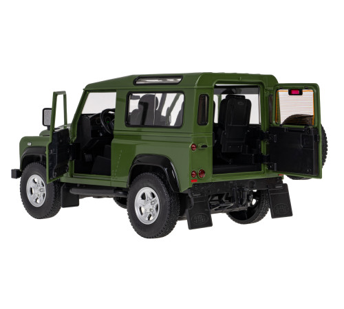 Land Rover Defender зелений RASTAR модель 1:14 Пульт автомобіля + Пульт 2,4 ГГц + Двері відкриваються вручну