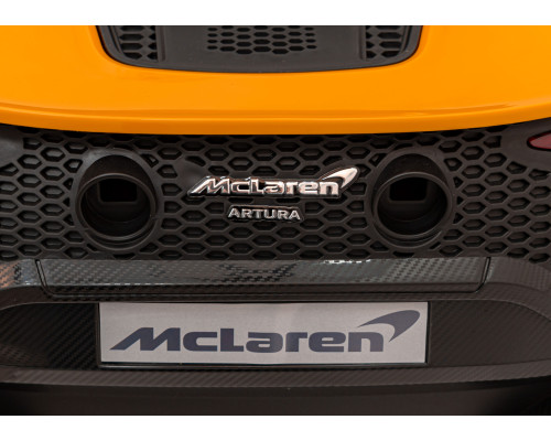 Дитячий McLaren Artura на акумуляторі Помаранчевий + 4x4 Drive + Пульт + Вільний старт + EVA + Audio LED