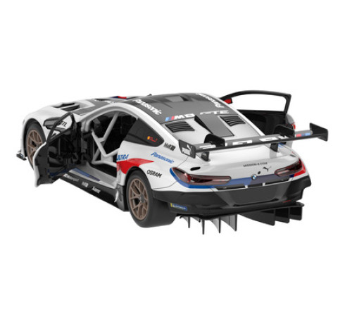 BMW M8 GTE білий RASTAR модель 1:18 Автомобіль на дистанційному керуванні + обвіс + пульт 2,4 ГГц BMW M8 GTE білий RASTAR модель 1:18 Автомобіль на дистанційному керуванні + обвіс + пульт 2,4 ГГц
