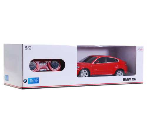 BMW X6 червоний RASTAR модель 1:24 Позашляховик на дистанційному керуванні + пульт BMW X6 червоний RASTAR модель 1:24 Позашляховик на дистанційному керуванні + пульт