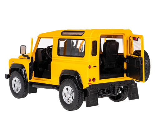 Land Rover Defender жовтий RASTAR модель 1:14 Пульт авто + Пульт 2,4 ГГц + Двері відкриваються вручну