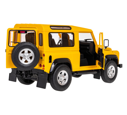 Land Rover Defender жовтий RASTAR модель 1:14 Пульт авто + Пульт 2,4 ГГц + Двері відкриваються вручну