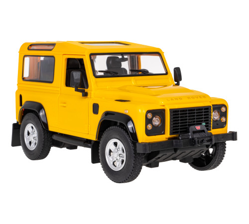 Land Rover Defender жовтий RASTAR модель 1:14 Пульт авто + Пульт 2,4 ГГц + Двері відкриваються вручну