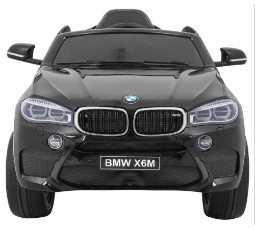 Дитяча акумуляторна машинка BMW X6M Чорна