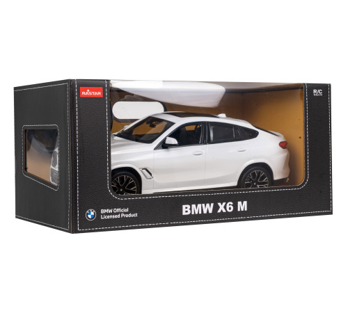 BMW X6 M білий RASTAR модель 1:14 Авто на дистанційному керуванні + пульт 2,4 ГГц BMW X6 M білий RASTAR модель 1:14 Авто на дистанційному керуванні + пульт 2,4 ГГц