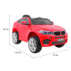 Дитяча акумуляторна машинка BMW X6M Червона