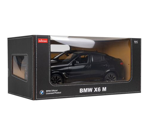 BMW X6 M black RASTAR модель 1:14 Авто на дистанційному керуванні + пульт 2,4 ГГц BMW X6 M black RASTAR модель 1:14 Авто на дистанційному керуванні + пульт 2,4 ГГц