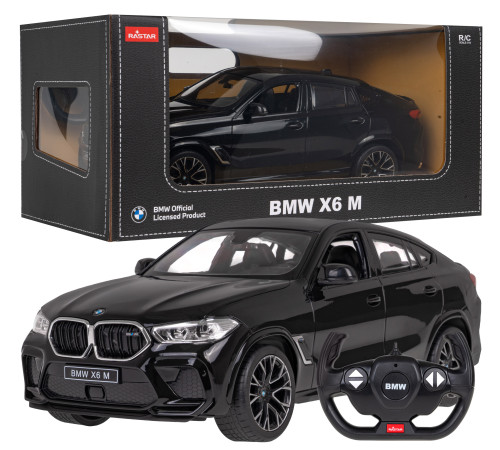 BMW X6 M black RASTAR модель 1:14 Авто на дистанційному керуванні + пульт 2,4 ГГц BMW X6 M black RASTAR модель 1:14 Авто на дистанційному керуванні + пульт 2,4 ГГц