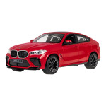 BMW X6 M червоний RASTAR модель 1:14 Автомобіль на дистанційному керуванні + пульт 2,4 ГГц