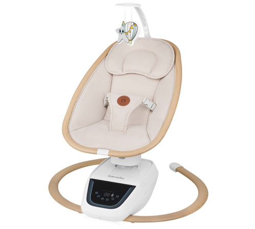 Крісло-гойдалка Lionelo OLIVIA BEIGE NATURAL Крісло-гойдалка Lionelo OLIVIA BEIGE NATURAL