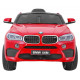 Дитяча акумуляторна машинка BMW X6M Червона