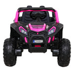 Баггі UTV 2000M Racing Battery Car Pink + MP3 Звуки Світло + Пульт дистанційного керування + Вільний старт