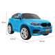 Дитяча акумуляторна машинка BMW X6M XXL для 2 дітей Синя