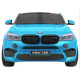 Дитяча акумуляторна машинка BMW X6M XXL для 2 дітей Синя