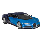 Bugatti Chiron blue RASTAR модель 1:14 Автомобіль на дистанційному керуванні + світлодіодні фари + пульт 2,4 ГГц