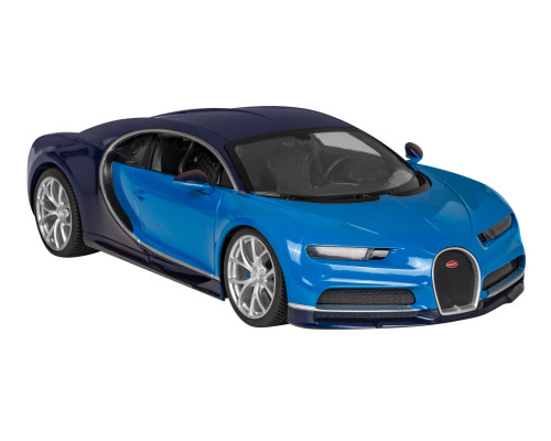 Bugatti Chiron blue RASTAR модель 1:14 Автомобіль на дистанційному керуванні + світлодіодні фари + пульт 2,4 ГГц