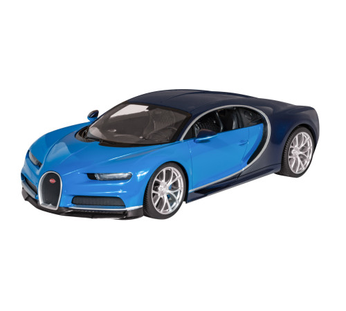 Bugatti Chiron blue RASTAR модель 1:14 Автомобіль на дистанційному керуванні + світлодіодні фари + пульт 2,4 ГГц