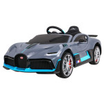 Bugatti Divo Автомобіль дитячий на акумуляторі Grey + Пульт + EVA + Free Start + LED MP3