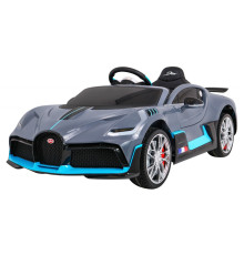 Дитяча акумуляторна машинка Bugatti Divo Сіра