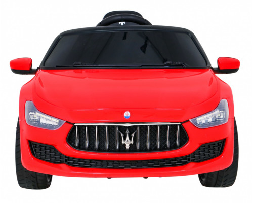 Дитячий Maserati Ghibli на акумуляторі Red + Пульт + Повільний Старт + EVA + MP3 USB + LED