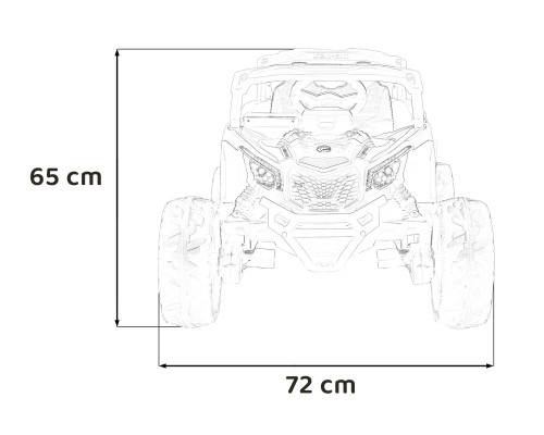 Квадроцикл CAN-AM Maverick Red