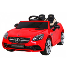 Дитяча акумуляторна машинка Mercedes Benz SLC300 Червона