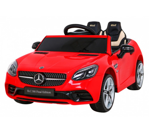 Дитяча акумуляторна машинка Mercedes Benz SLC300 Червона