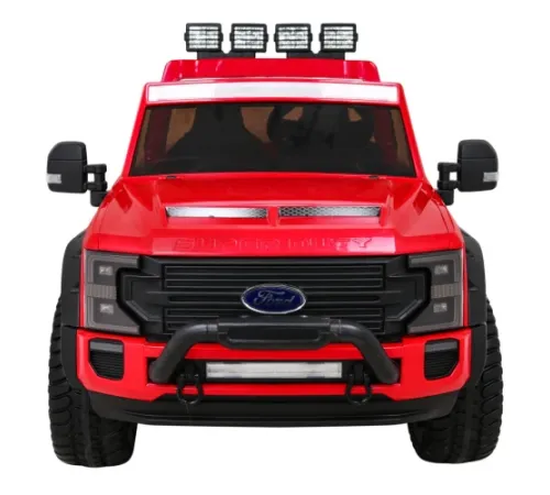 Дитяча акумуляторна машинка Ford Super Duty Червона Дитяча акумуляторна машинка Ford Super Duty Червона