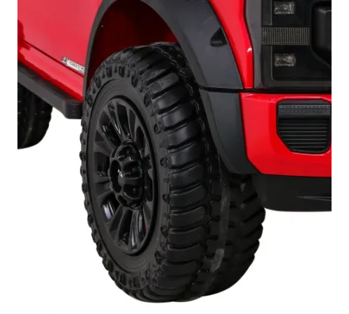 Дитяча акумуляторна машинка Ford Super Duty Червона Дитяча акумуляторна машинка Ford Super Duty Червона