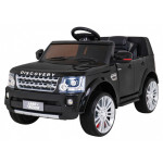 Дитячий електромобіль Land Rover Discovery Black + Пульт + Диски EVA + Безкоштовний запуск + MP3 Радіо