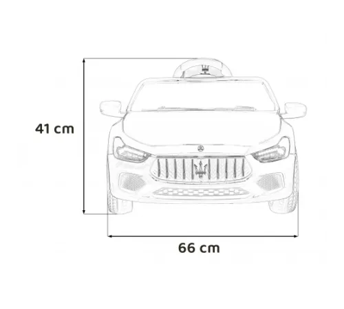 Дитяча акумуляторна машинка Maserati Ghibli Червона Дитяча акумуляторна машинка Maserati Ghibli Червона