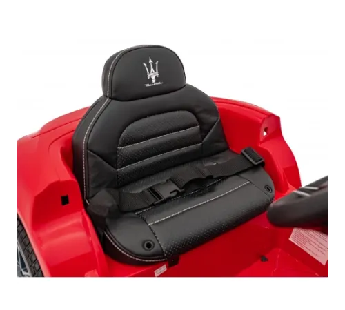 Дитяча акумуляторна машинка Maserati Ghibli Червона Дитяча акумуляторна машинка Maserati Ghibli Червона