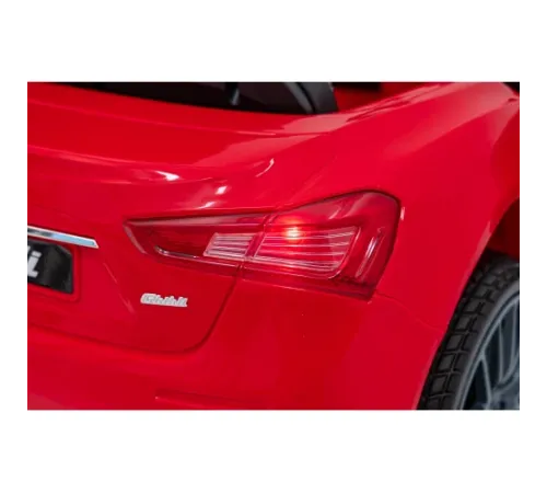Дитяча акумуляторна машинка Maserati Ghibli Червона Дитяча акумуляторна машинка Maserati Ghibli Червона