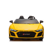 Дитяча акумуляторна машинка Audi Spyder R8 LIFT STRONG Жовта