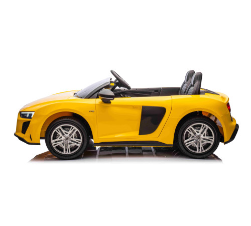 Дитяча акумуляторна машинка Audi Spyder R8 LIFT STRONG Жовта