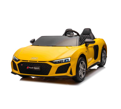 Дитяча акумуляторна машинка Audi Spyder R8 LIFT STRONG Жовта