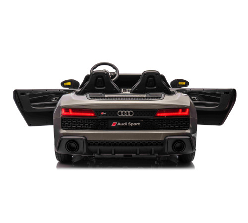 Дитяча акумуляторна машинка Audi Spyder R8 LIFT Сіра